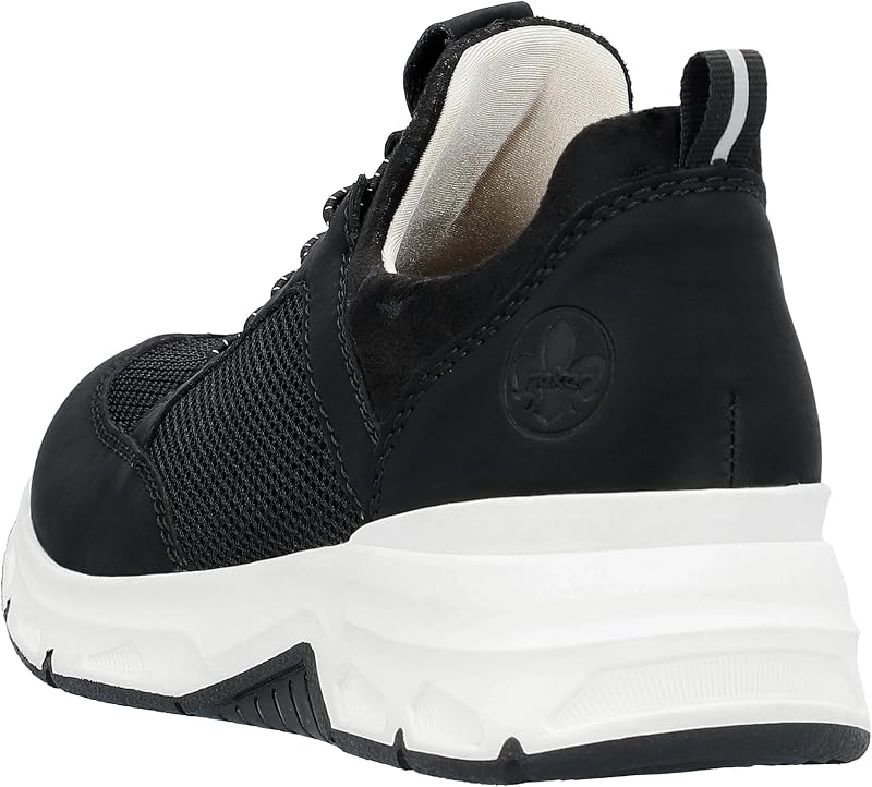 48157, Mocasín Mujer, Negro, 37 EU