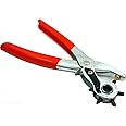 SE Heavy-Duty Revolving Leather Hole Punch Tool - 7924LP