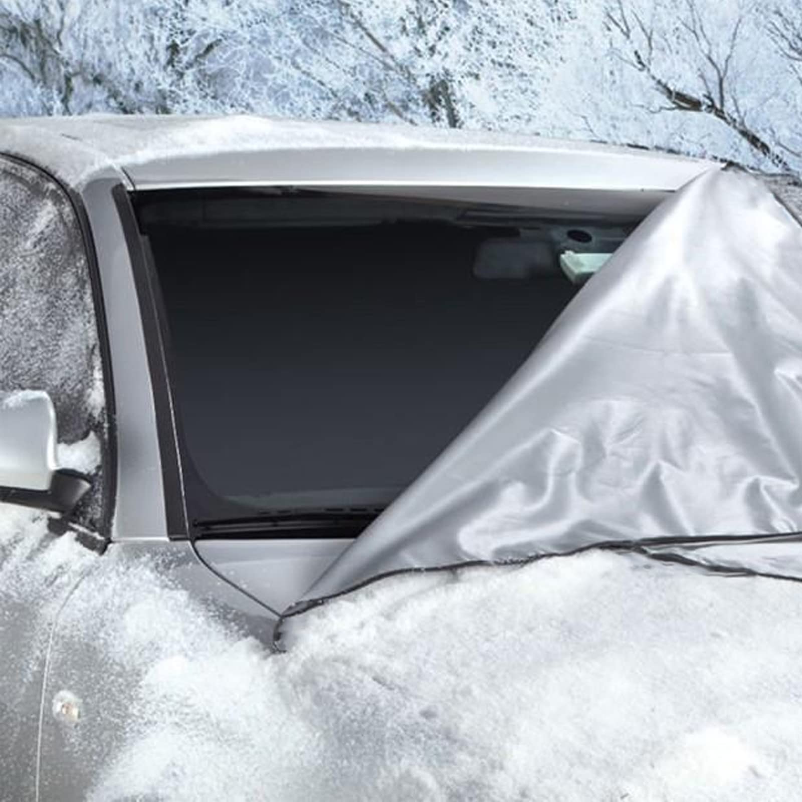 XtremeAuto® Universal Heavy Duty Car Magnetic Windscreen Frost Ice Snow Winter Cover Protector
