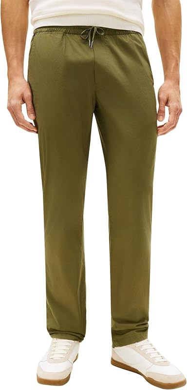 Denton Po Popeline MW0MW42340 pour Homme, Vert, 33W/34L — photo 1 sur 6