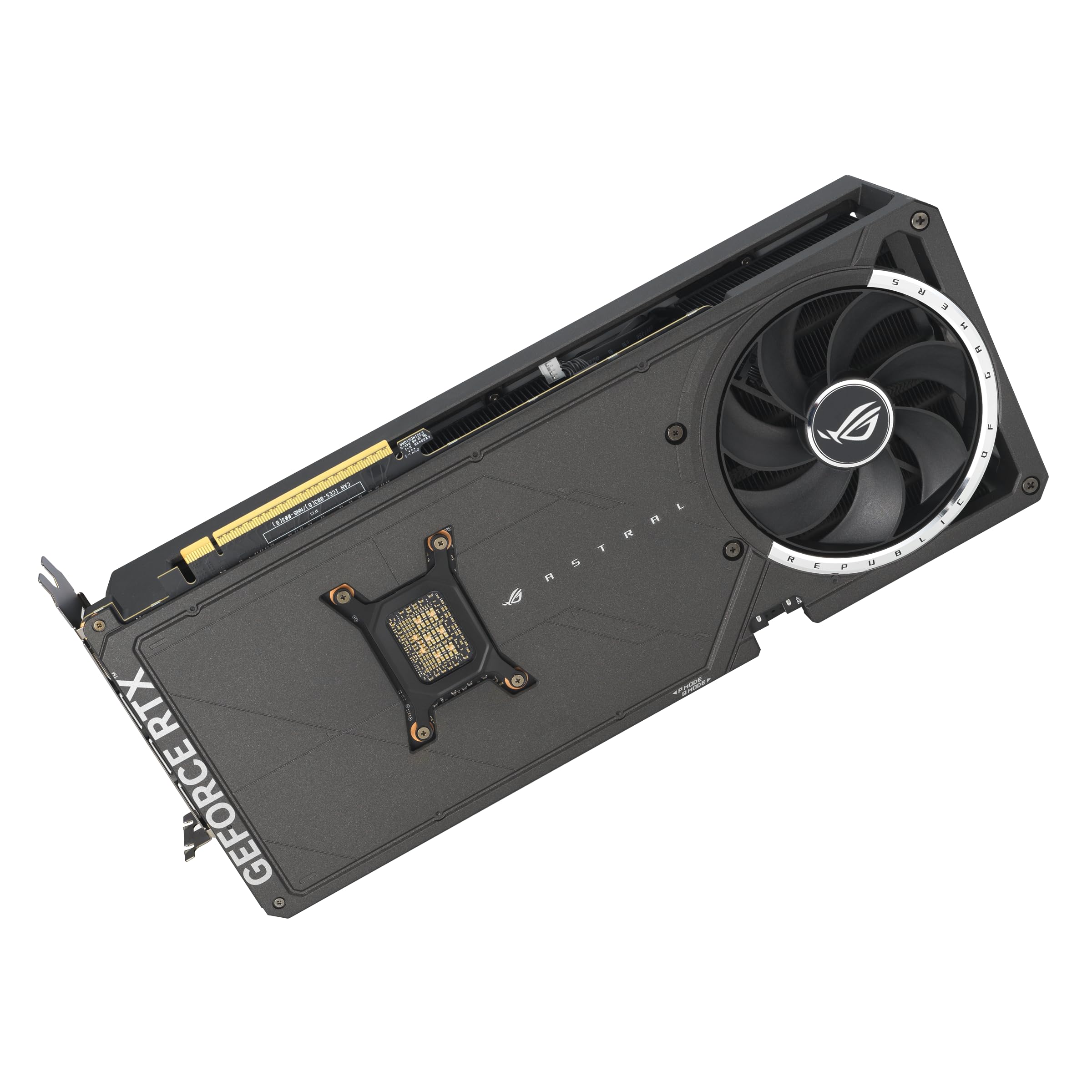 ASUS ROG Astral GeForce RTX™ 5080 OC Edition Gaming Graphics Card (PCIe® 5.0, 16GB GDDR7, HDMI®/DP 2.1, 3.8-Slot, 4-Fan Design, Axial-tech Fans, Patented Vapor Chamber, Phase-Change GPU Thermal pad)