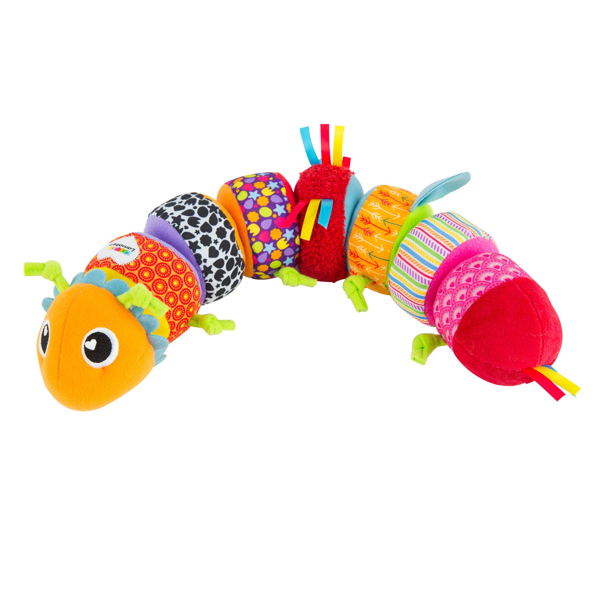 Lamaze Mix & Match Caterpillar Soft Cuddly Toy for Baby, Babies Activity Sorting Toy, For New Parents, Suitable for Baby Boys and Girls from 6 Months+ — image 1