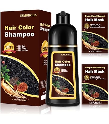 Amazon.com : Yocisku Hair Dye Shampoo, Gray Hair Coverage Dye
