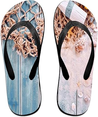 Chanclas para interior o adolescente con temática náutica o marina