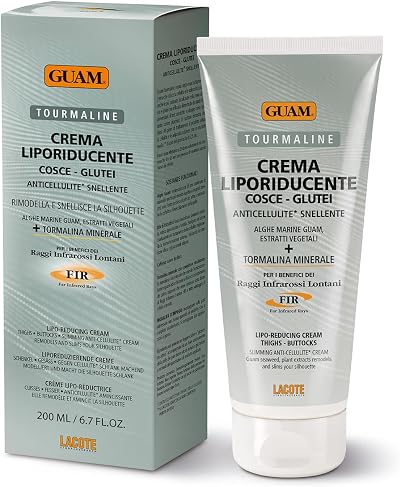 Guam FIR Slimming Cellulite Cream 200ml Tourmaline Caffeine Firming