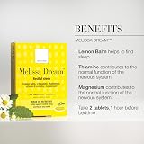 New Nordic Melissa Dream Melatonin-Free Sleep Aid 100 Tablets Pack of 2 view 2