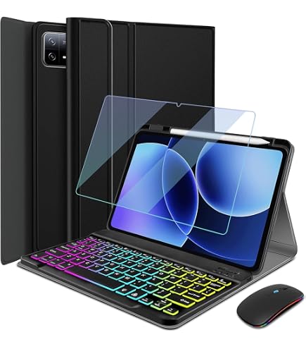 Amazon.com: NUWONAYA Keyboard Case for Xiaomi Pad 8/8 Pro/7/7 Pro