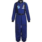 ReliBeauty Boys Girls Kids Children Astronaut Role Play Costume