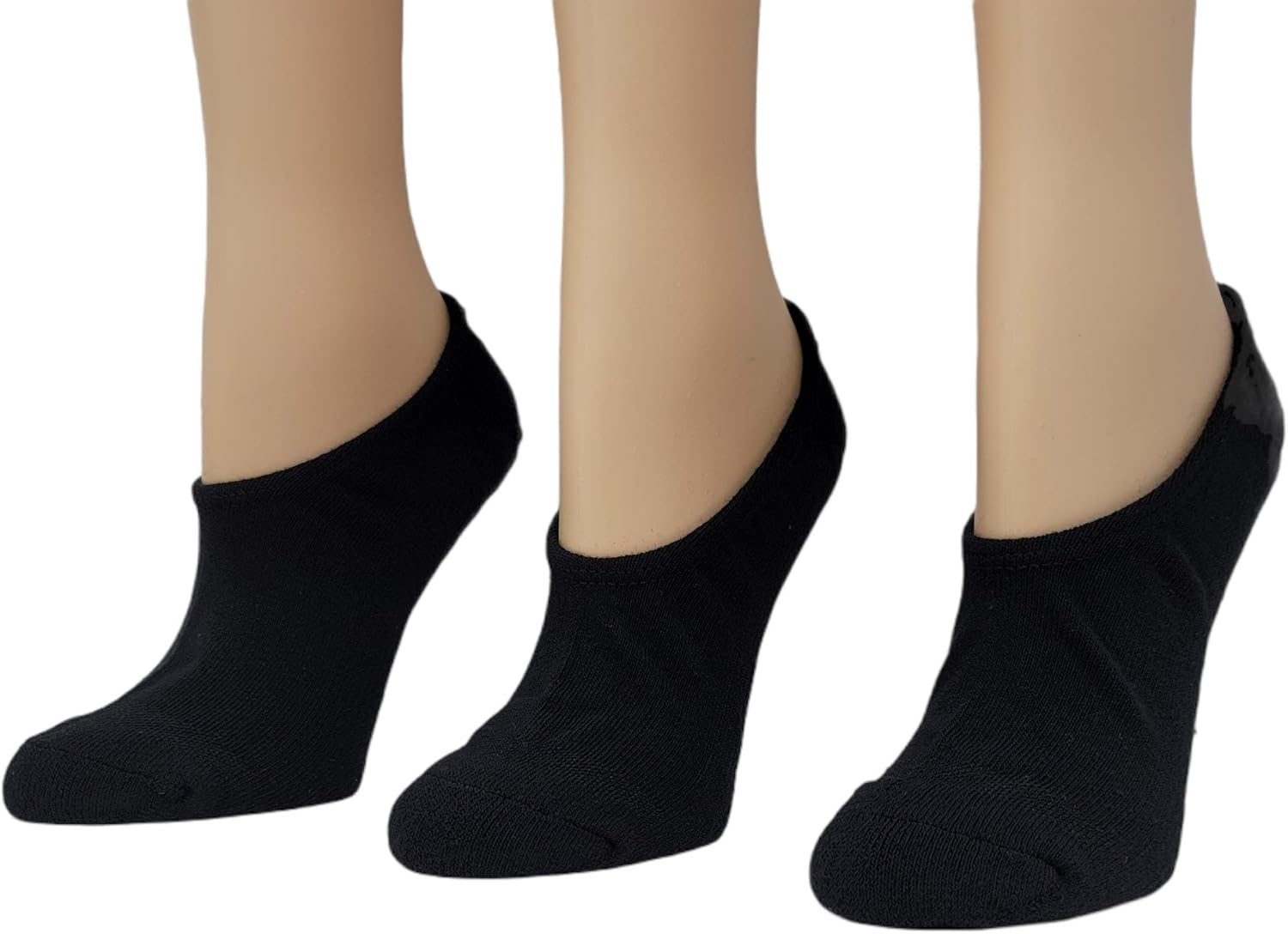 Converse Womens No Show Socks 3 Pack Half Cushion Ultra Low Made For Chucks Shoe Size 6-10 at  Women’s Clothing store
