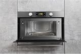 Hotpoint 31L 1000W Built-in Microwave with Grill - Stainless Steel view 4