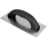 QEP 3/16" x 5/32" V-Notch Economy Flooring Trowel
