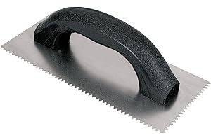QEP 3/16" x 5/32" V-Notch Economy Flooring Trowel