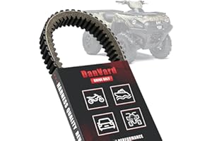 DanVard Drive Belt Compatible with Kawasaki Brute Force 650 750 2005-2020 KFX700 Prairie 360 650 700 Teryx 750 Replacement 59011-0003 59011-0019