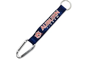 AMINCO NCAA Alabama Crimson Tide Carabiner Lanyard Keychain