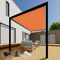SunnyRoyal 20'x39' Sun Shade Sail Straight Edge