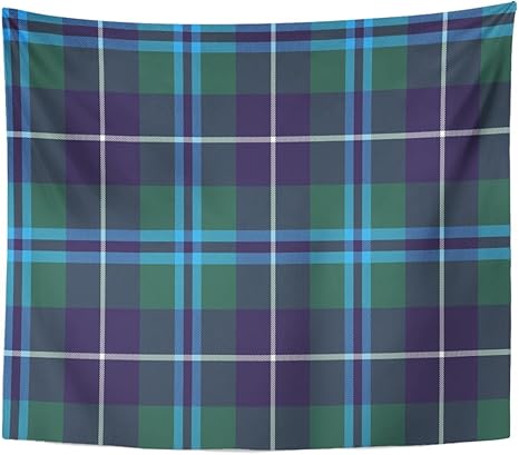 blue douglas tartan