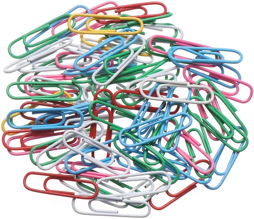 Graffette A Forma Di Cuore Dorato - 150 Pezzi Fermagli Per Carta, Ideali Per Ufficio, Scuola, Cartoline E Decorazioni - Foto 4