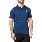 PUMA Men's Scuderia Ferrari Formula 1 Cloudspun Polo, Persian Blue AH25, X-Large