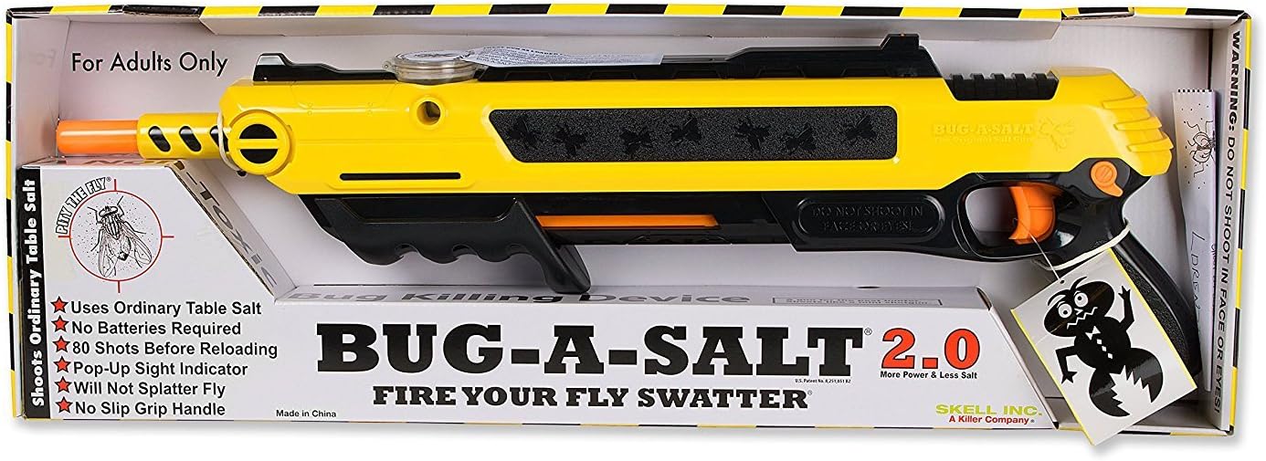 Amazon Co Jp Bug A Salt 2 0 Skell Inc 害虫駆除ガン 害虫対策 食塩退治 電池不要 イエロー ホーム キッチン Amazon Co Jp Bug A Salt 2 0 Skell Inc 害虫駆除ガン 害虫対策 食塩退治 電池不要 イエロー ホーム キッチン