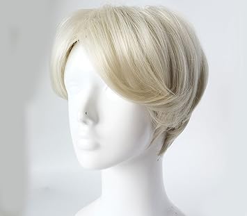 Amazon Com Bybrana Hair Wig Men Central Parting Handsome