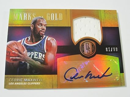 cedric maxwell jersey