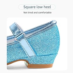 Stelle Girls Dress Shoes Glitter Princess Shoe
