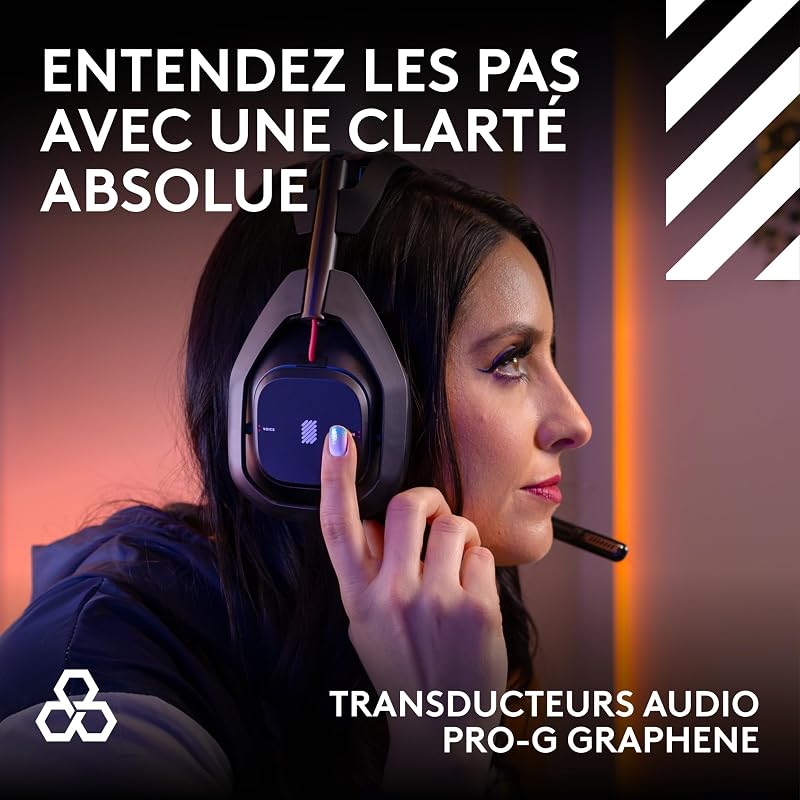 Astro A50 LIGHTSPEED, casque gaming sans fil + station