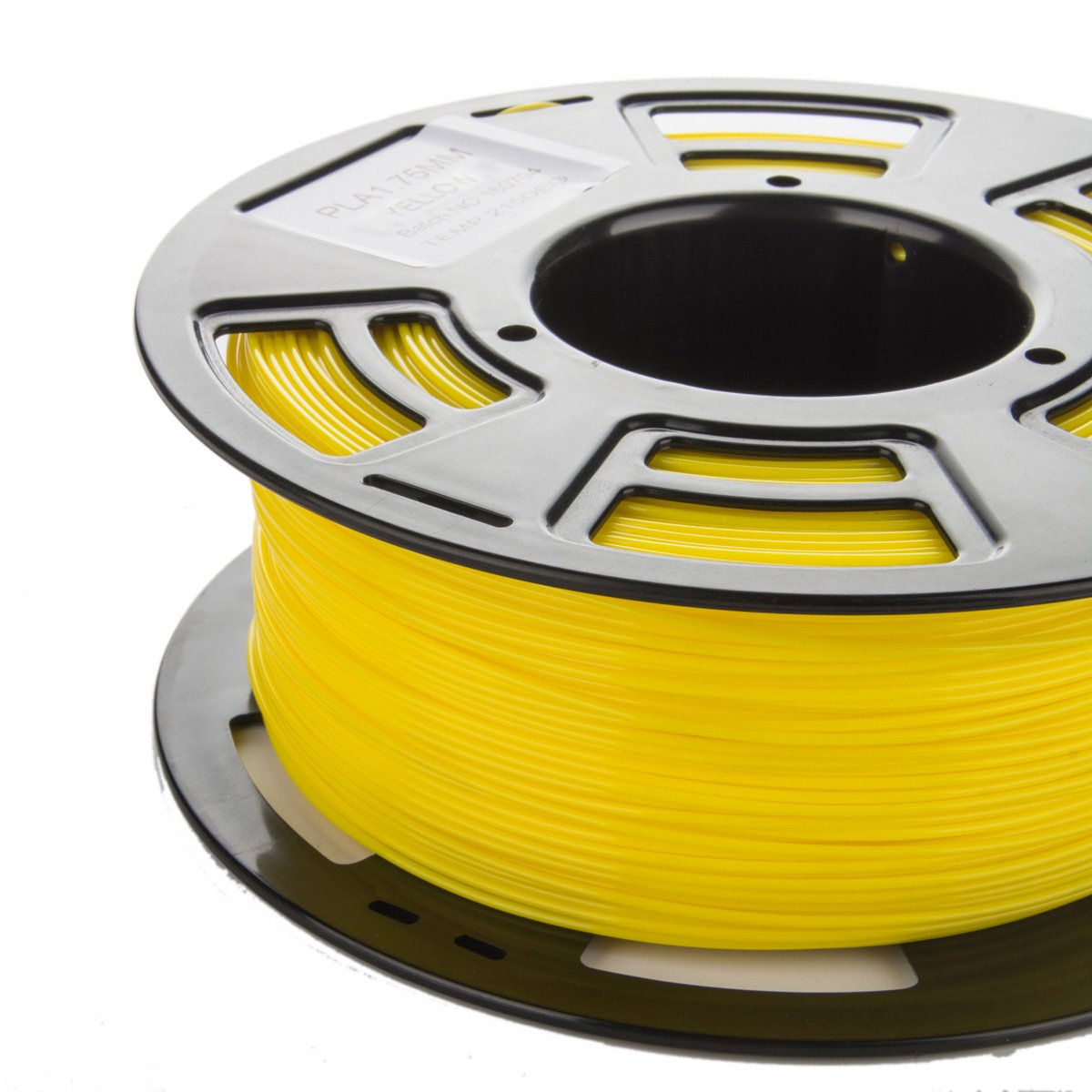 3Ddplus 1.75Mm Pla 3D Printer Filament Yellow- 1Kg Spool (2.2 Lbs) - Dimensional Accuracy +/- 0.03Mm (738470610541)