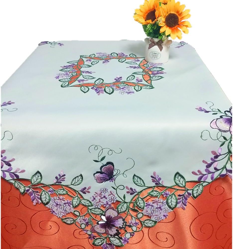 Best purple doilies for coffee table