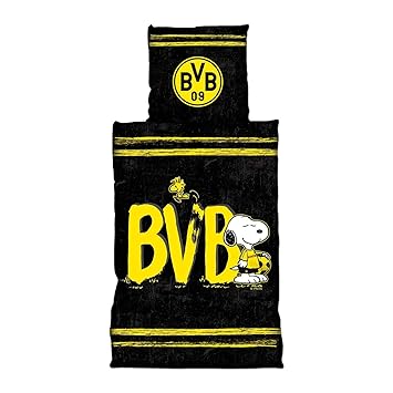 Borussia Dortmund BVB-Bettwäsche Snoopy (135 x 200 cm) one Size