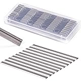 3-1/4" Portable Carbide Planer Blades For BOSCH PA1202, MAKITA, WEN, DeWalt DW6654, BLACK&DECKER 7696, Ryobi (10 PACK)