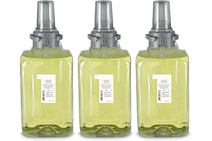 GOJO PROVON Citrus Ginger Foam Hand & Showerwash, EcoLogo Certified, 1250 mL Hand and Shower Soap Refill for PROVON ADX-12 Push-Style Dispenser (Pack of 3) - 8824-03