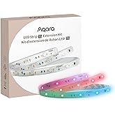 Aqara LED Strip T1 Extension, Requires Aqara LED Strip T1 (Sold Separately), 3.28 FT RGB+IC LED Light Extension with 16 Milli