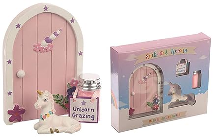 Einhorn Märchen Tür Zauber Glitzer Mädchen Schlafzimmer Magisch Tochter Geburtstagsgeschenk Einhorn Essen
