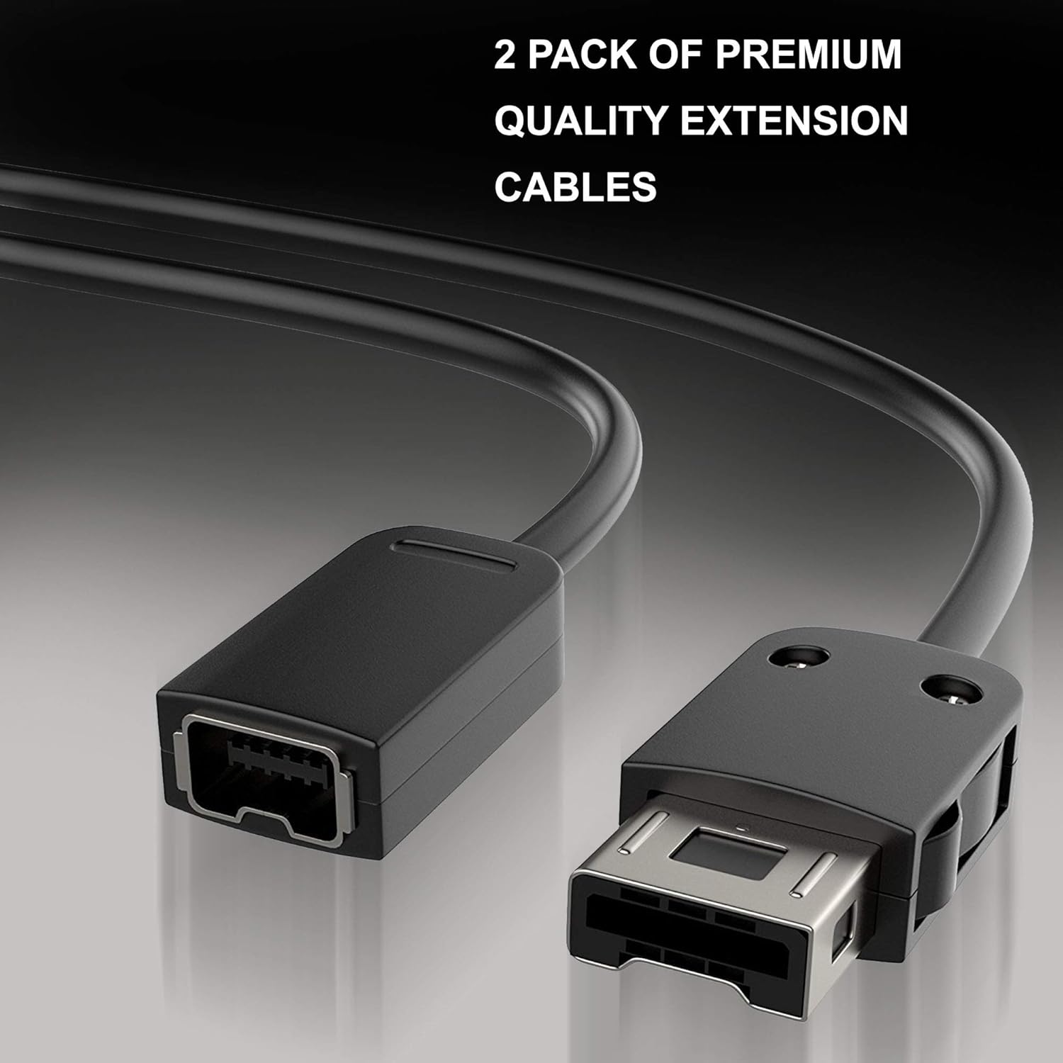 Ortz Extension Cable [2 Pack] for SNES/NES Classic Controller 3M/10ft Compatible With Nintendo SNES/NES Classic Mini Controller, Wii and Wii U: Video Games