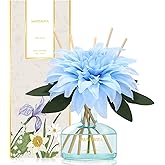 Reed Diffusers Set The Forest of Citrus Scent, Bathroom Floral Scent Diffuser, Reed Diffuser for 120 Days, Bathroom Diffuser with 7 Sticks, Office Desk Accessories, Bedroom Decor
