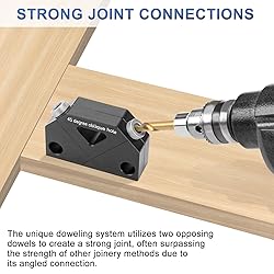 Dowel Jig X for Angled Dowel Joints, Dowel Jig Kit