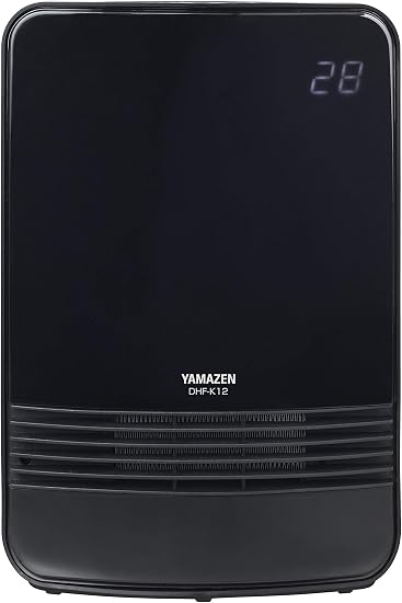 Amazon 山善 室温センサー付セラミックヒーター 温度設定4段階 センサー運転機能付 ブラック Dhf K12 B メーカー保証1年 山善 Yamazen セラミックヒーター 通販