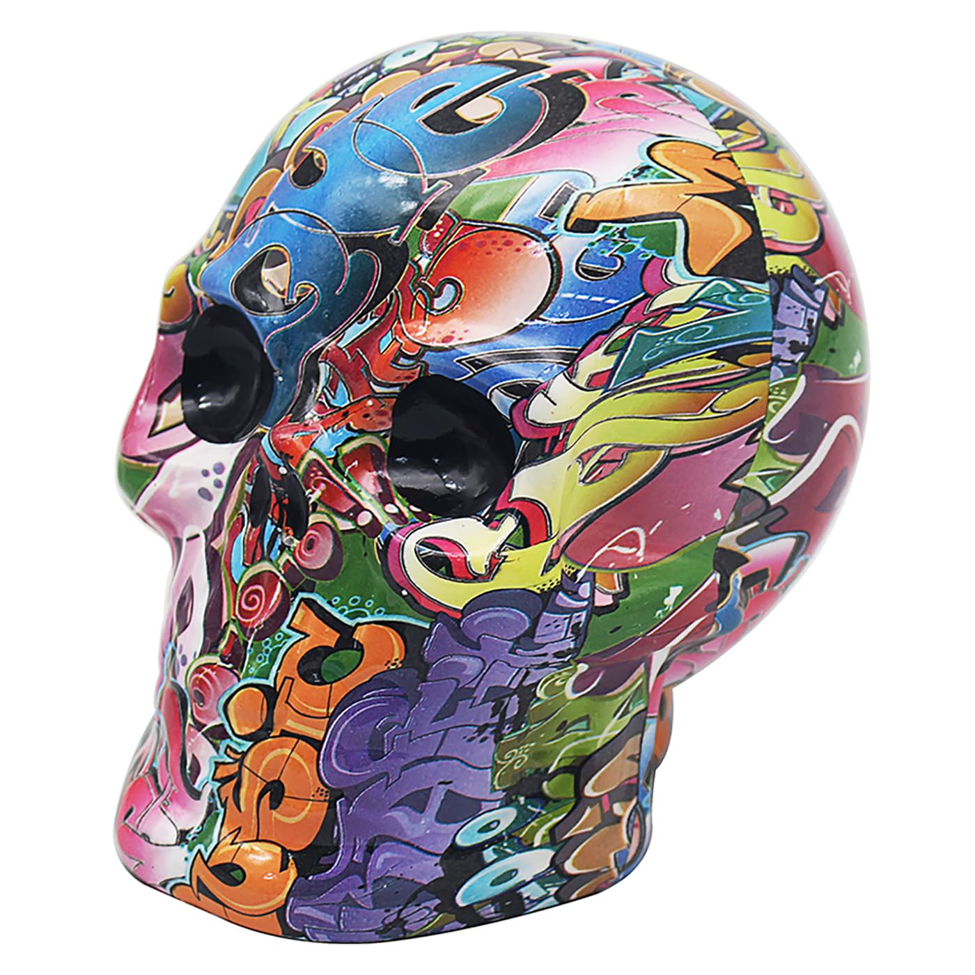 Lesser & Pavey, Money Box Skull Graffiti, One Size