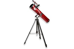 Carson Red Planet 25-56x80mm Refractor Telescope (RP-100), Red