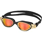 ZONE3 Venator-X Anti-Fog Swim Goggles Wide Angle Lenses/Soft Silicone Gaskets For Training/Race, Open Water/Pool Swimming