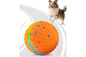 Xeuch Smart Interactive Dog Balls, Automatic Moving Ball for Medium and Large Dogs, E-TPU New Material, Motion Activated Roll