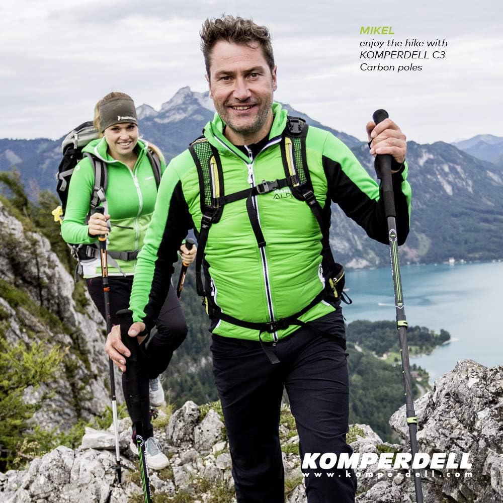 komperdell carbon adventure 3 hiking poles