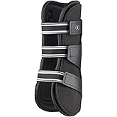 EquiFit&reg; Essential Original Open Front Horse Boots &ndash; Anatomical Protective Leg Boots with Removable Liners &ndash; Pair