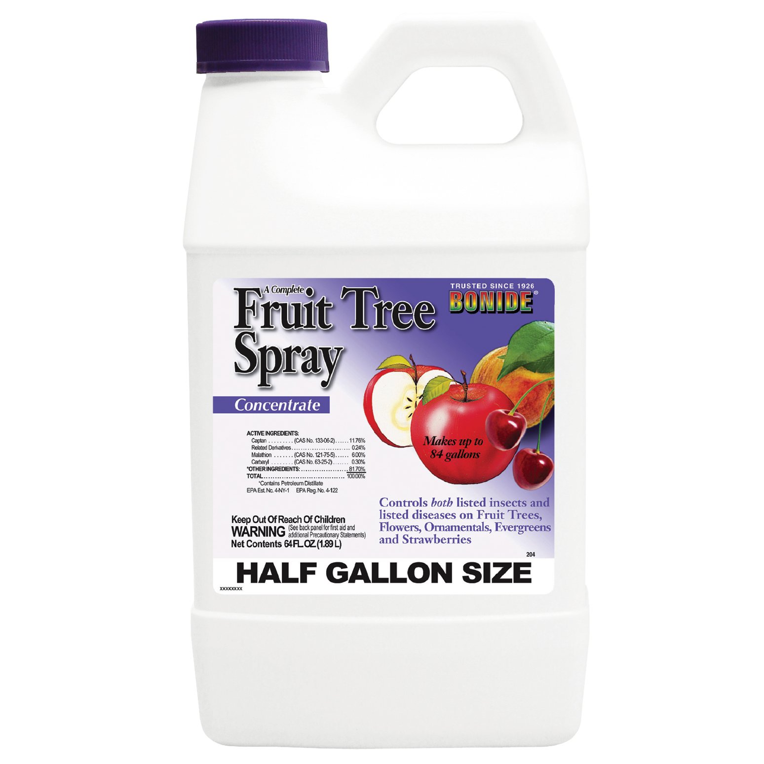 Fruit Tree Spray Concentrate 204 Bci,1/2 Gallon(64OZ) 37321002048