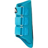 Weaver Leather Splint Boots Turquoise, Small