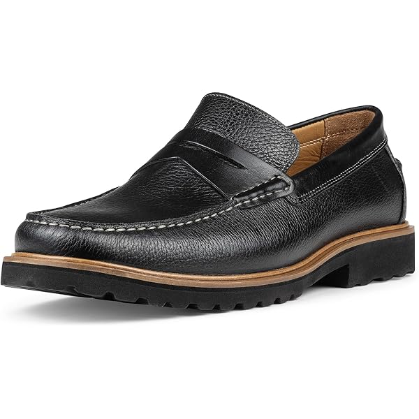 Donald Pliner Men\'s Miles Box Calf Leather Slip-on Loafers Black - Medium Donald Pliner Men main image 2