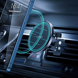 Magnetic Phone Car Mount for iPhone 12: Choetech Air Vent Car Phone Holder Mount, 360° Adjustable Phone Car Holder for Vehicles, Compatible with iPhone 12/12 Pro/12 Pro Max/12 Mini