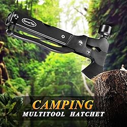RoverTac 14-in-1 Multitool Camping Axe – Multi