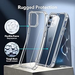 ESR for iPhone 12 Pro Max Case, Military-Grade